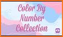 Cartoon coloring book by number related image
