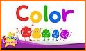 Learn colors while playing! Mixing colors related image
