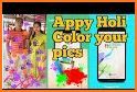 Appy Holi - Color your pics related image