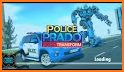 Police Prado Car Robot Transform Games: Car Games related image