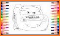 Mcqueun Car Coloring Pages related image