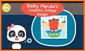 Baby Panda's creative collage design related image