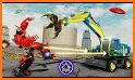 Excavator Robot Car Game: Elephant Robot Games related image