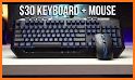 Blue Tech Keyboard related image