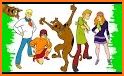 coloring Scooby Doo games related image