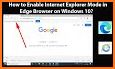 Internet explorer and web Browser related image
