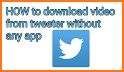 Video downloader for Twitter related image