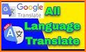 Translate All Languages App related image