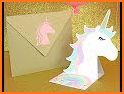 Unicorn Invitation Card Maker related image