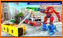 Firefighter Robot Transforming Truck Robot Games related image