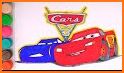 Mcqueen Coloring book Cars 3 related image