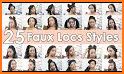 African Faux Locs Hairstyles related image