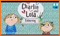 Charlie and Lola Colouring related image