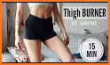 Skinny leg workouts for women: Burn Thigh fat, gap related image