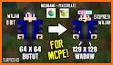 HD Skins for Minecraft PE (128x128) related image