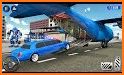US Police Plane Robot Car Bike - Transporter Games related image
