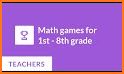 Math Teacher in School education game related image