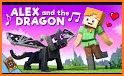 Dragons - A Minecraft music video related image