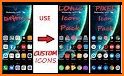 Color Line DARK Icon Pack related image