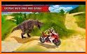 Bike Racing Dinosaur Run Escape Adventure 3D related image