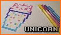 Unicorn Pixel Art 2020 related image