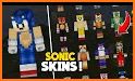 Skins Sonic for Minecraft PE related image