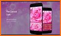 Pink Rose Flower Wallpaper Keyboard related image