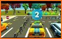 Crazy Toon Car Parking Game 3D related image