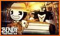 bendy and the ink run machine related image