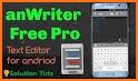 anWriter text editor related image