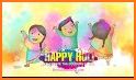 Happy Holi Photo Frame Cards related image