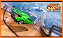 3D Car Mega Ramp Stunt Games related image