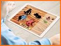 Animals Puzzles : Kids Wooden Blocks Learning Game related image
