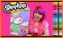 Coloring Book for Shopkins related image