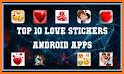 Wastickerapps love stickers emojis for Whatsapp related image