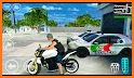 Police Flying Bike Simulator : Bike Driving Games related image