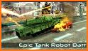 US Army Tank Transform Robot Shooting War related image