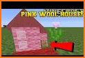 Super Pink house map for MCPE related image